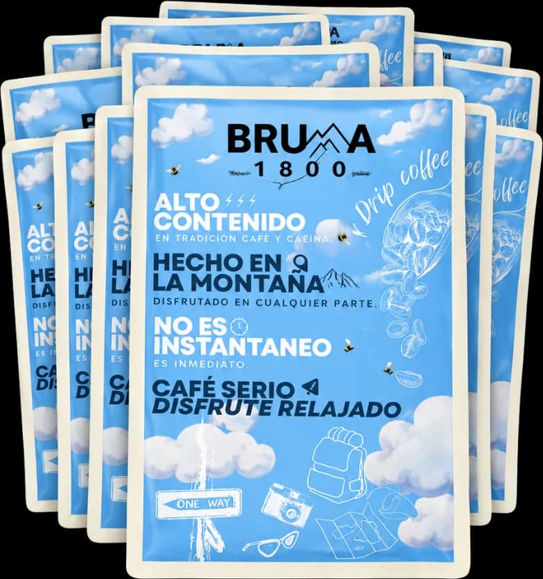 Sachets de Drip Coffee de BRUMA1800